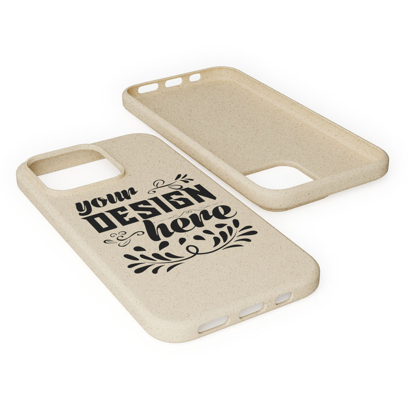 Customizable Biodegradable Phone Case Matte Finish Wireless Charging