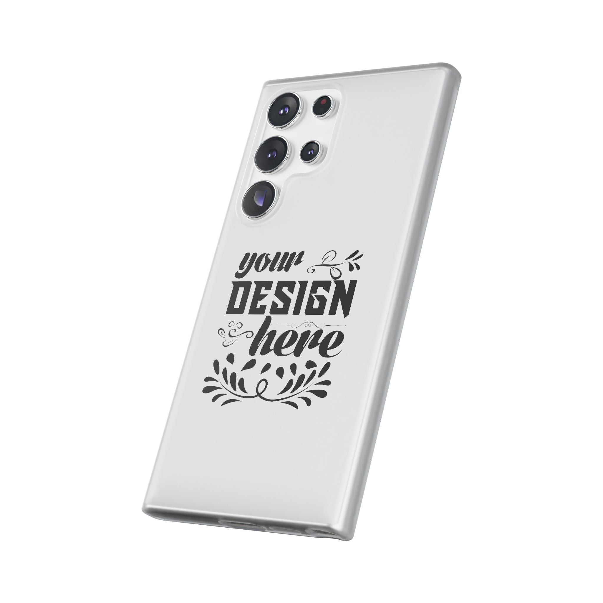 Customizable Flexi TPU Phone Case Slim Matte Protective Cover