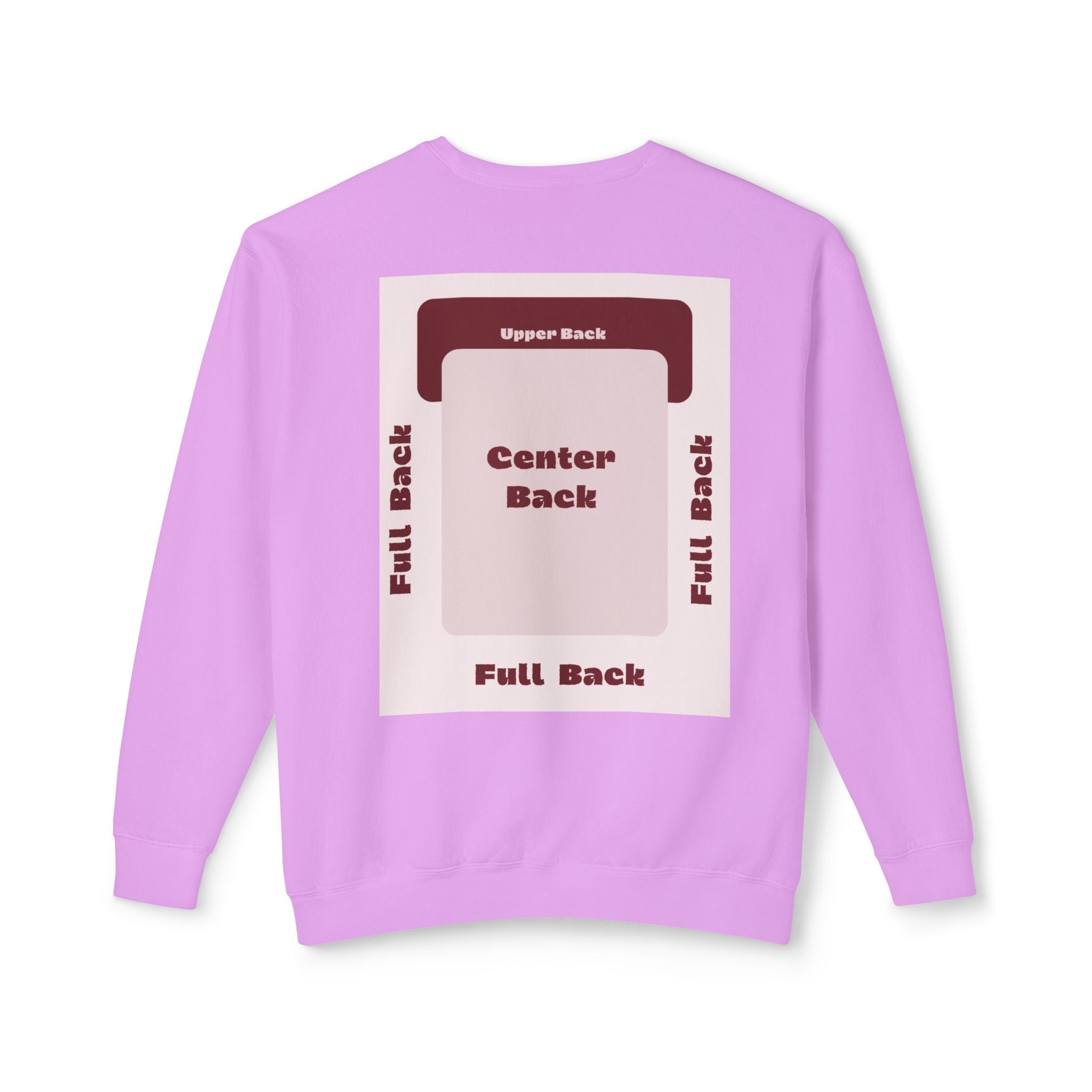Customizable Comfort Colors 1466 Unisex Lightweight Crewneck DTG Design