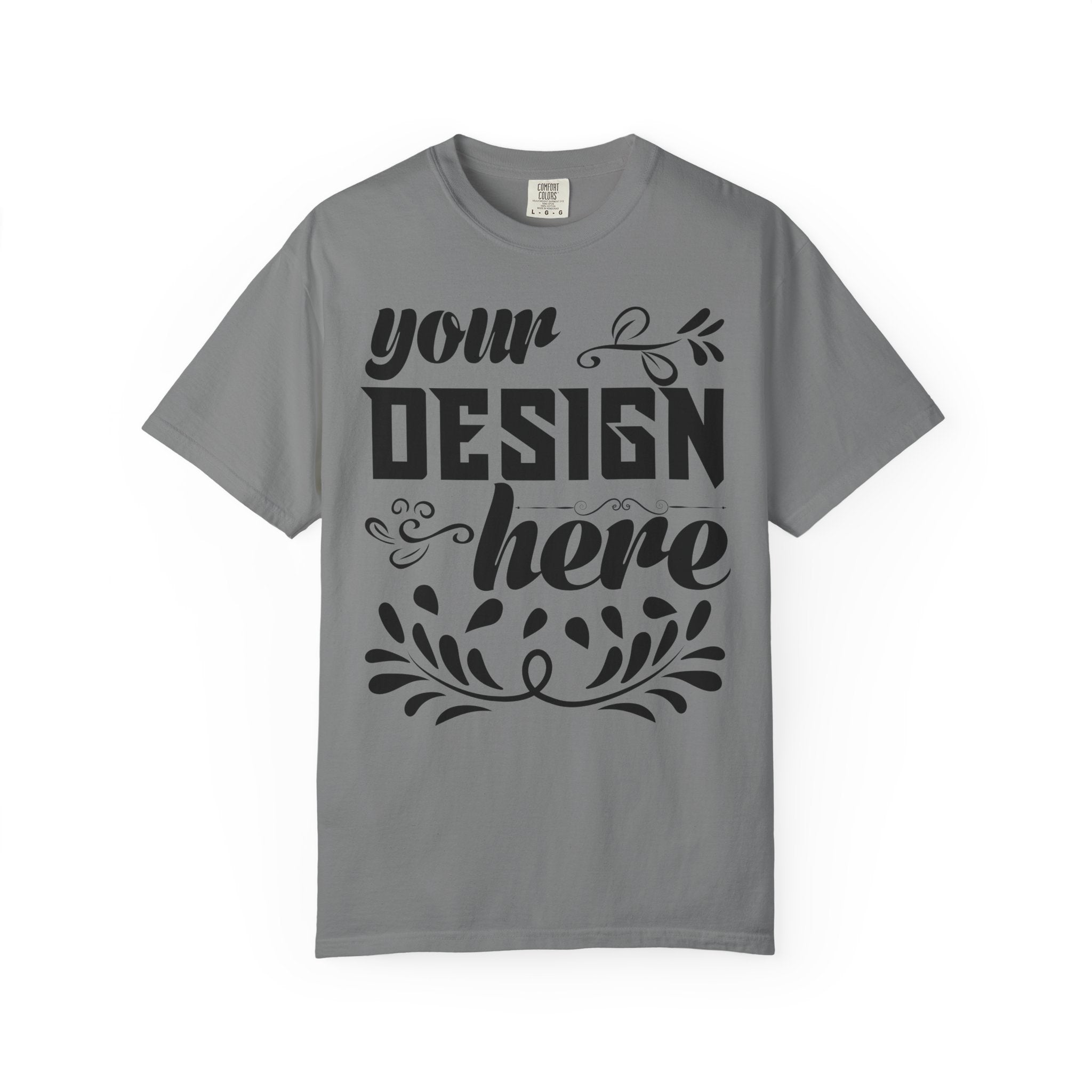 Customizable Comfort Colors 1717 Unisex Garment-Dyed T-Shirt