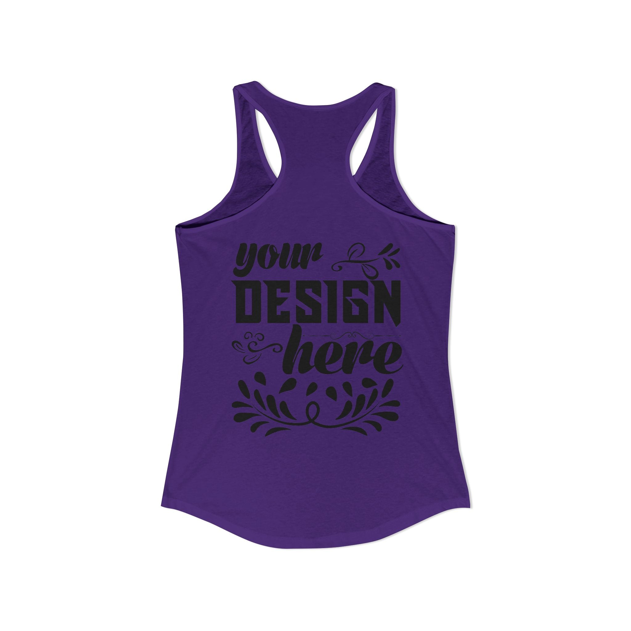Customizable Next Level 1533 Womens Ideal Racerback Tank