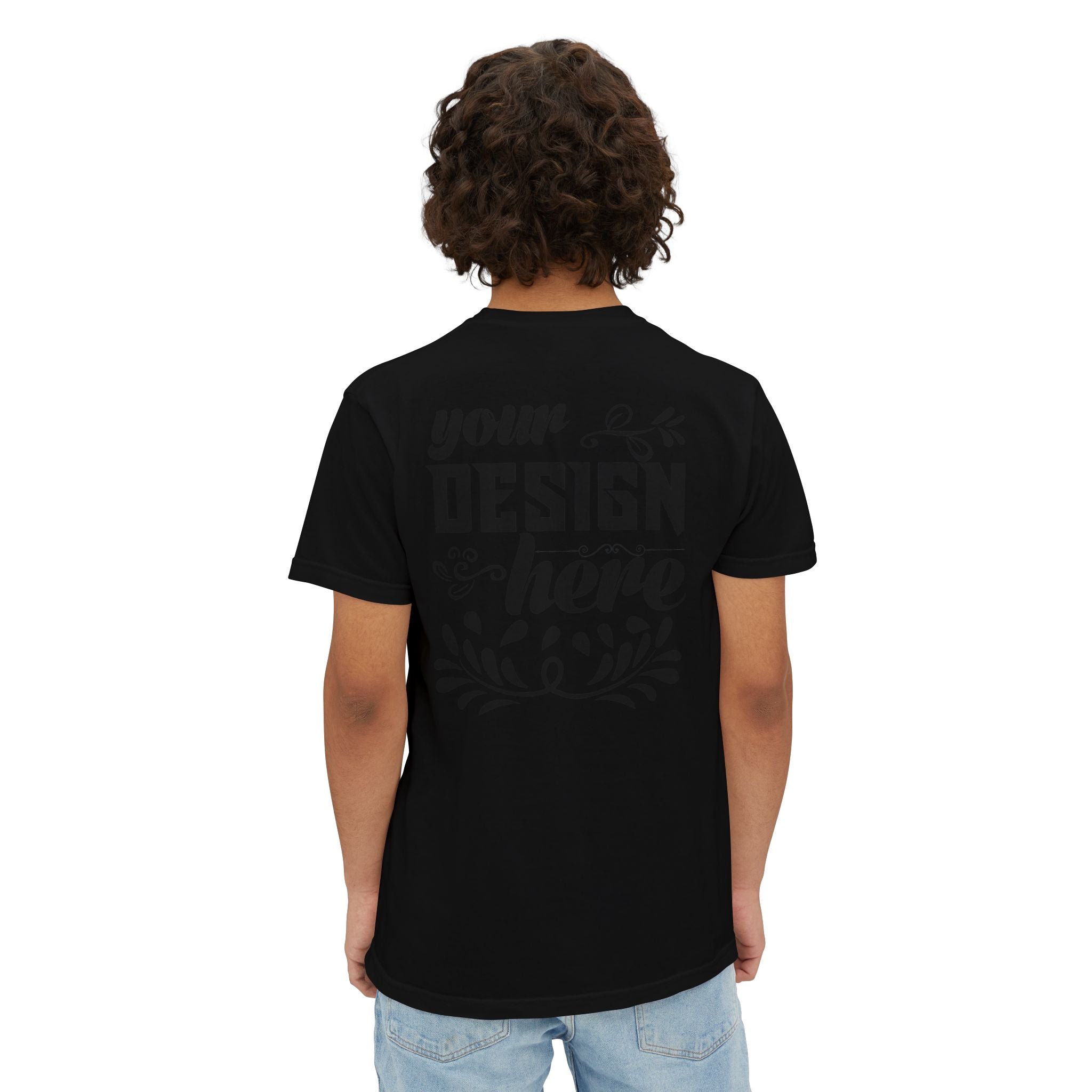 Customizable Comfort Colors 6030 Unisex Garment Dyed Pocket T-Shirt