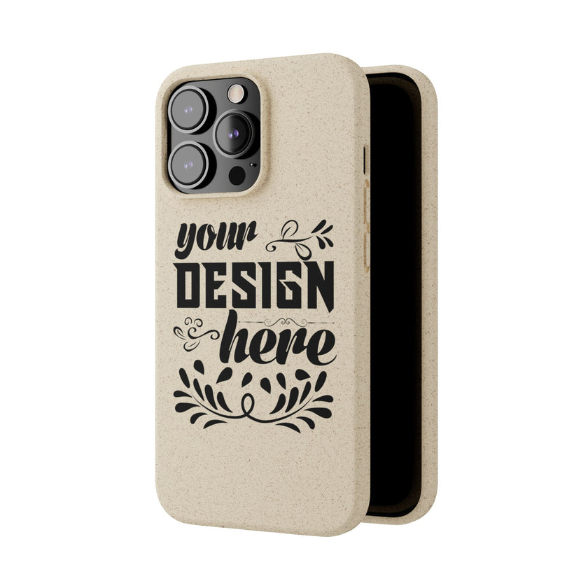 Customizable Biodegradable Phone Case Matte Finish Wireless Charging