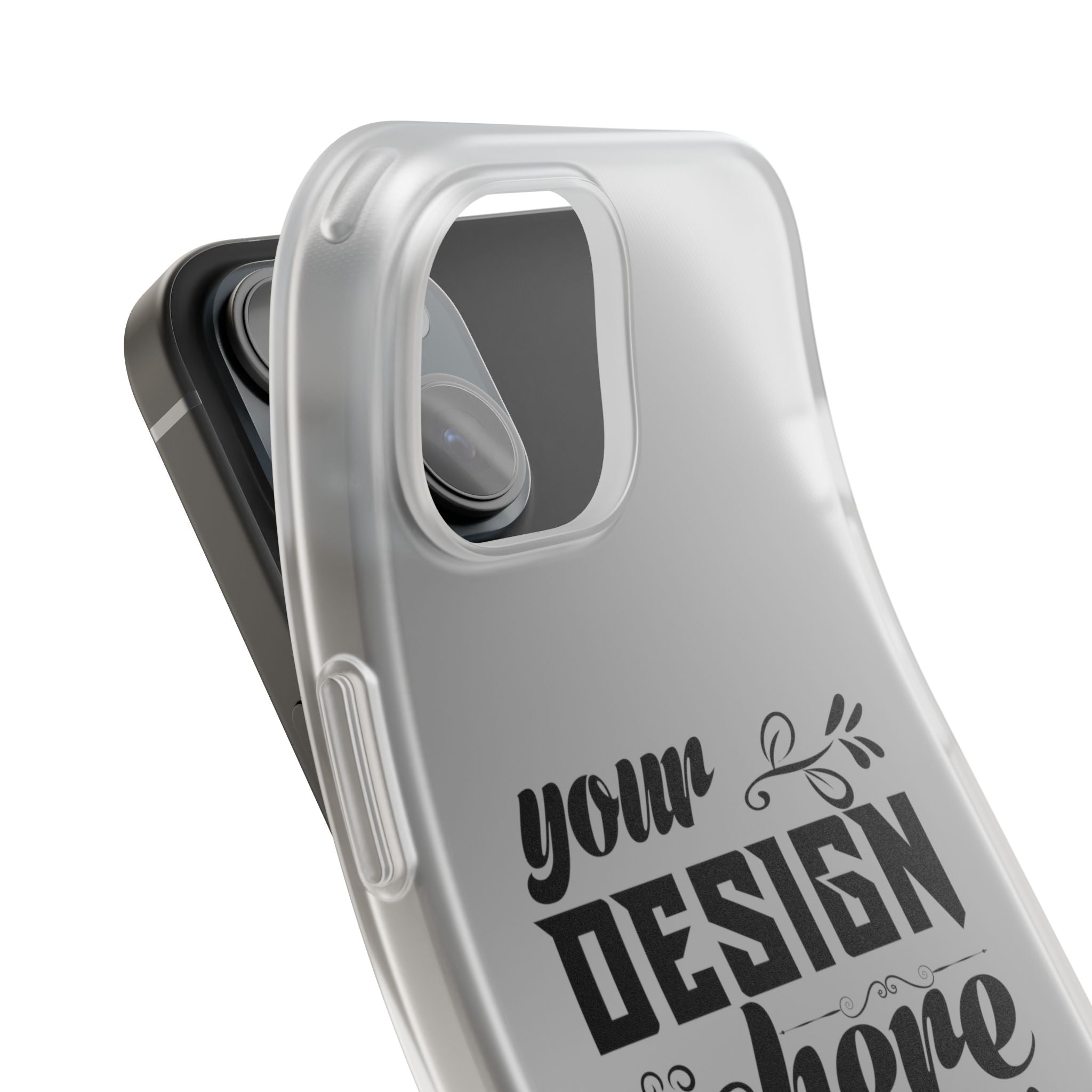 Customizable Flexi TPU Phone Case Slim Matte Protective Cover