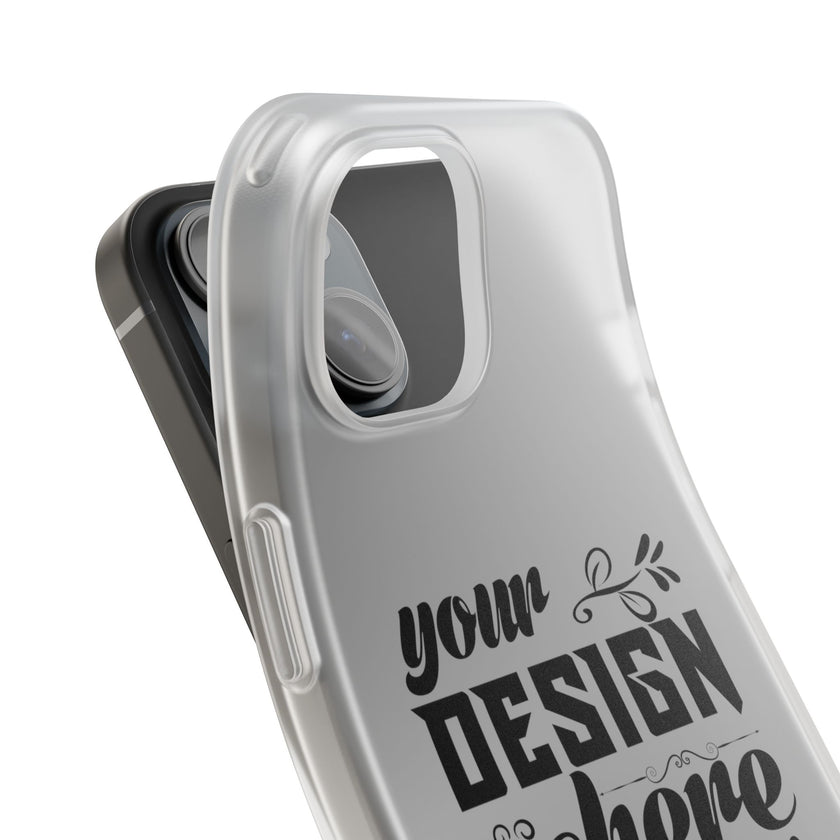 Customizable Flexi TPU Phone Case Slim Matte Protective Cover