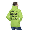 Customizable Bayside 960 Unisex Heavyweight Hooded Sweatshirt Made in US