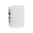 Customizable Glossy Ceramic Coffee Mug 11oz and 15oz