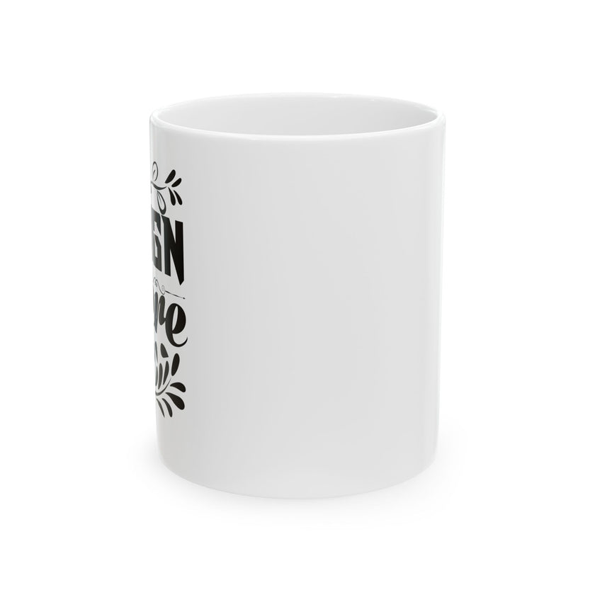 Customizable Glossy Ceramic Coffee Mug 11oz and 15oz