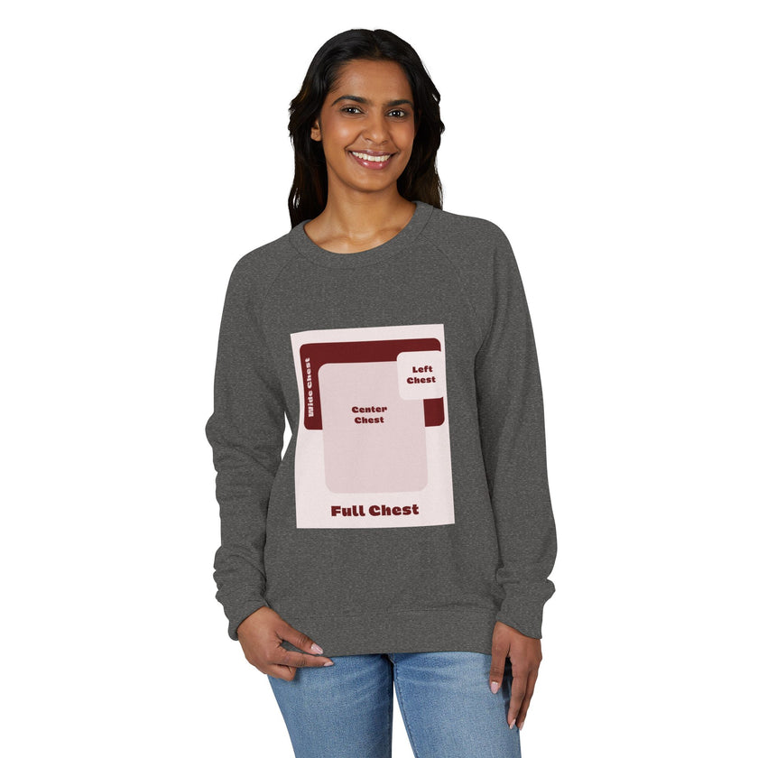 Customizable Lane Seven LS13004 Unisex French Terry Raglan Crewneck