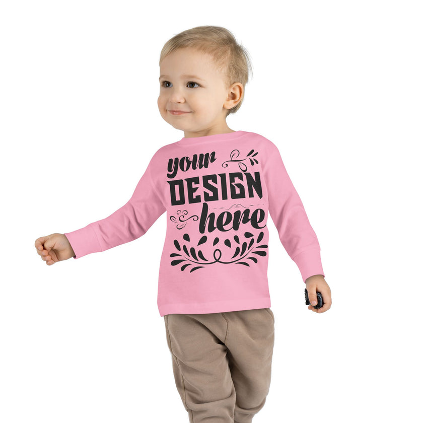 Customizable Rabbit Skins 3302 Toddler Long Sleeve T-Shirt