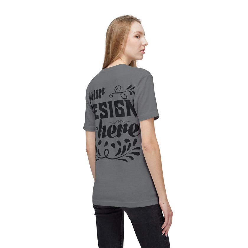 Customizable Bayside 5040 Unisex Midweight T-Shirt Made in US