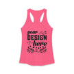 Customizable Next Level 1533 Womens Ideal Racerback Tank