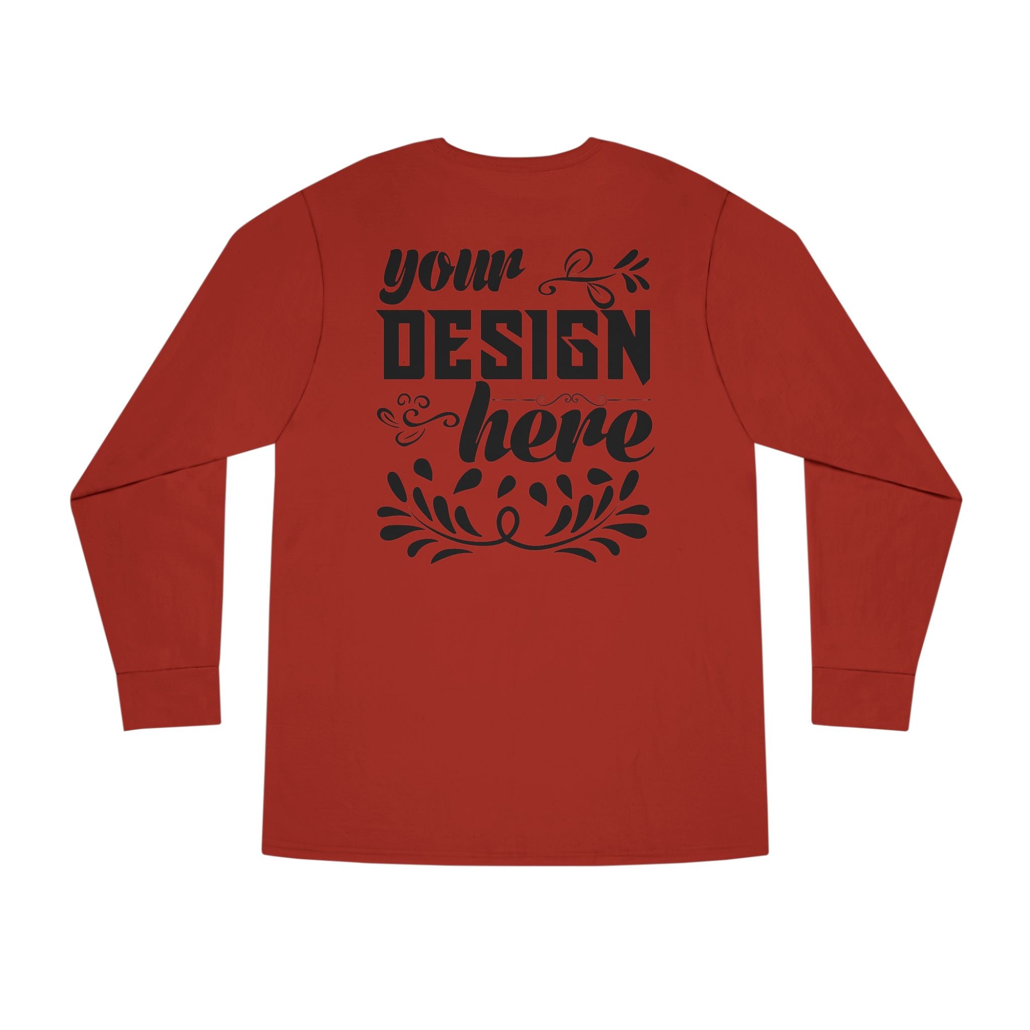 Customizable Lane Seven LS15009 Unisex Long Sleeve Crewneck Tee