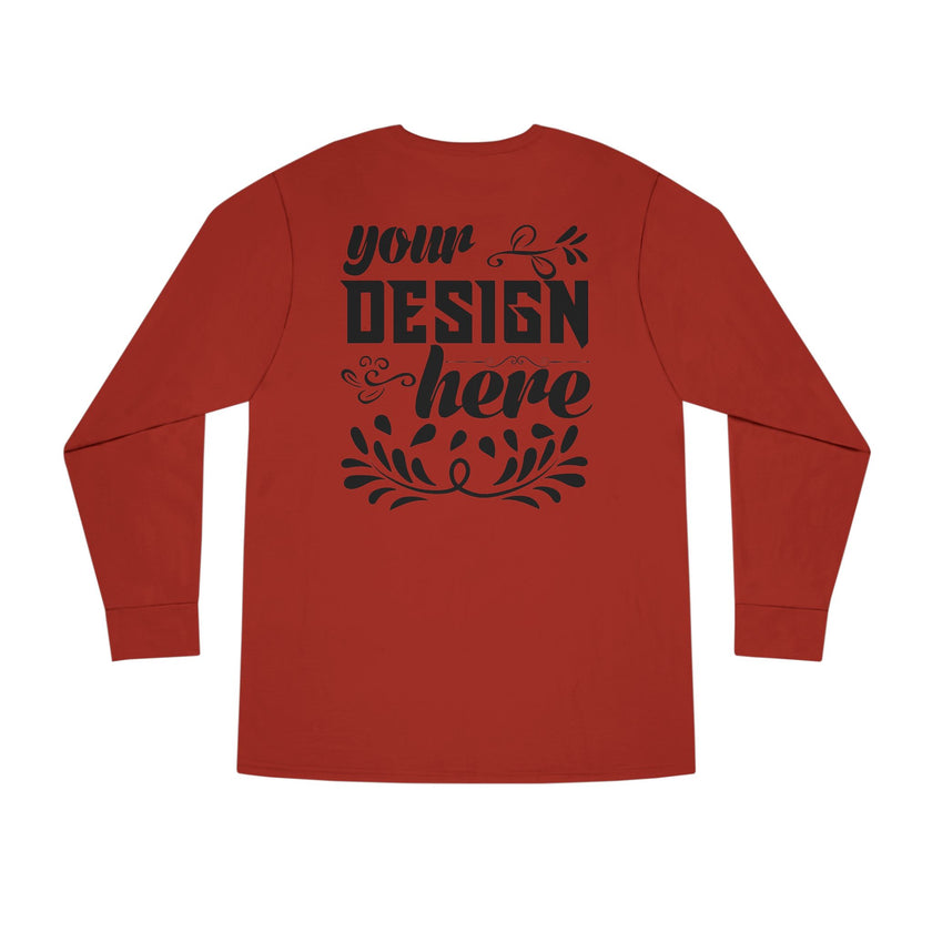 Customizable Lane Seven LS15009 Unisex Long Sleeve Crewneck Tee