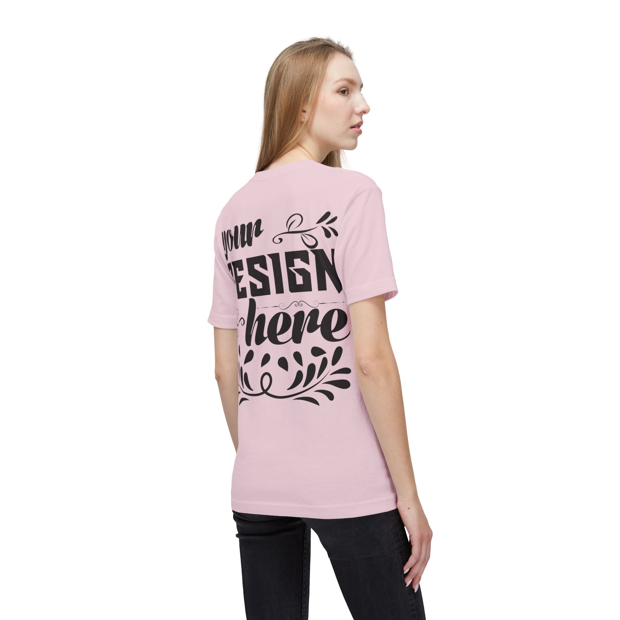 Customizable Bayside 5040 Unisex Midweight T-Shirt Made in US