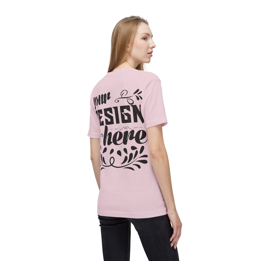 Customizable Bayside 5040 Unisex Midweight T-Shirt Made in US