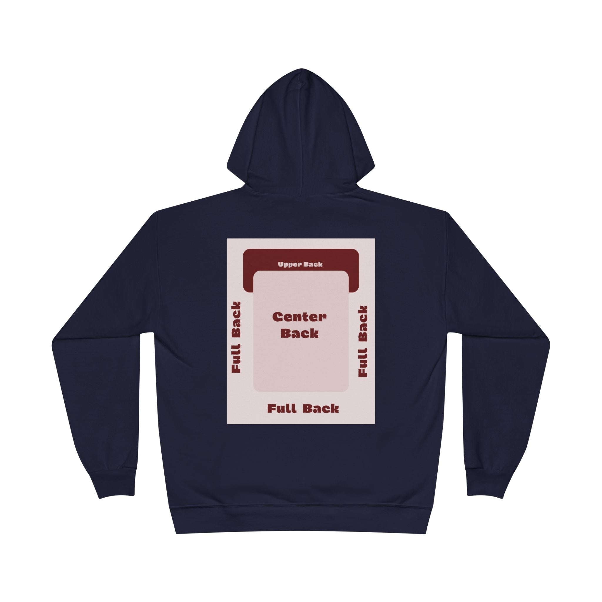 Customizable Hanes P170 EcoSmart Unisex Pullover Hoodie