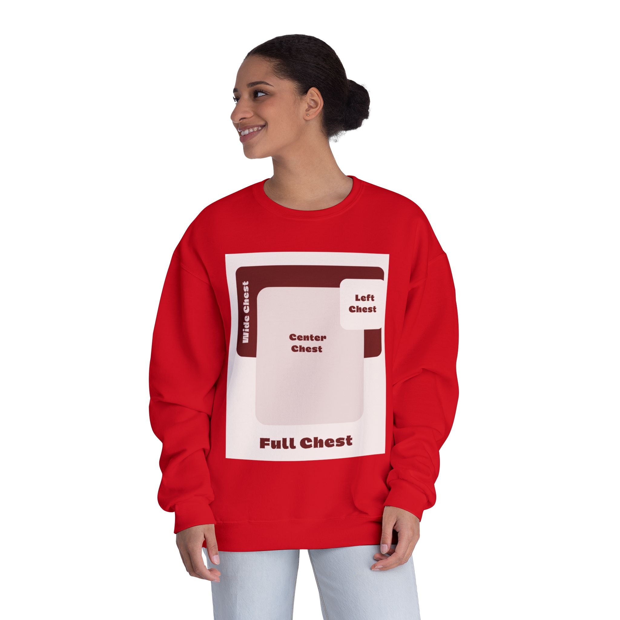 Customizable Unisex NuBlend Crewneck Sweatshirt DTG Print