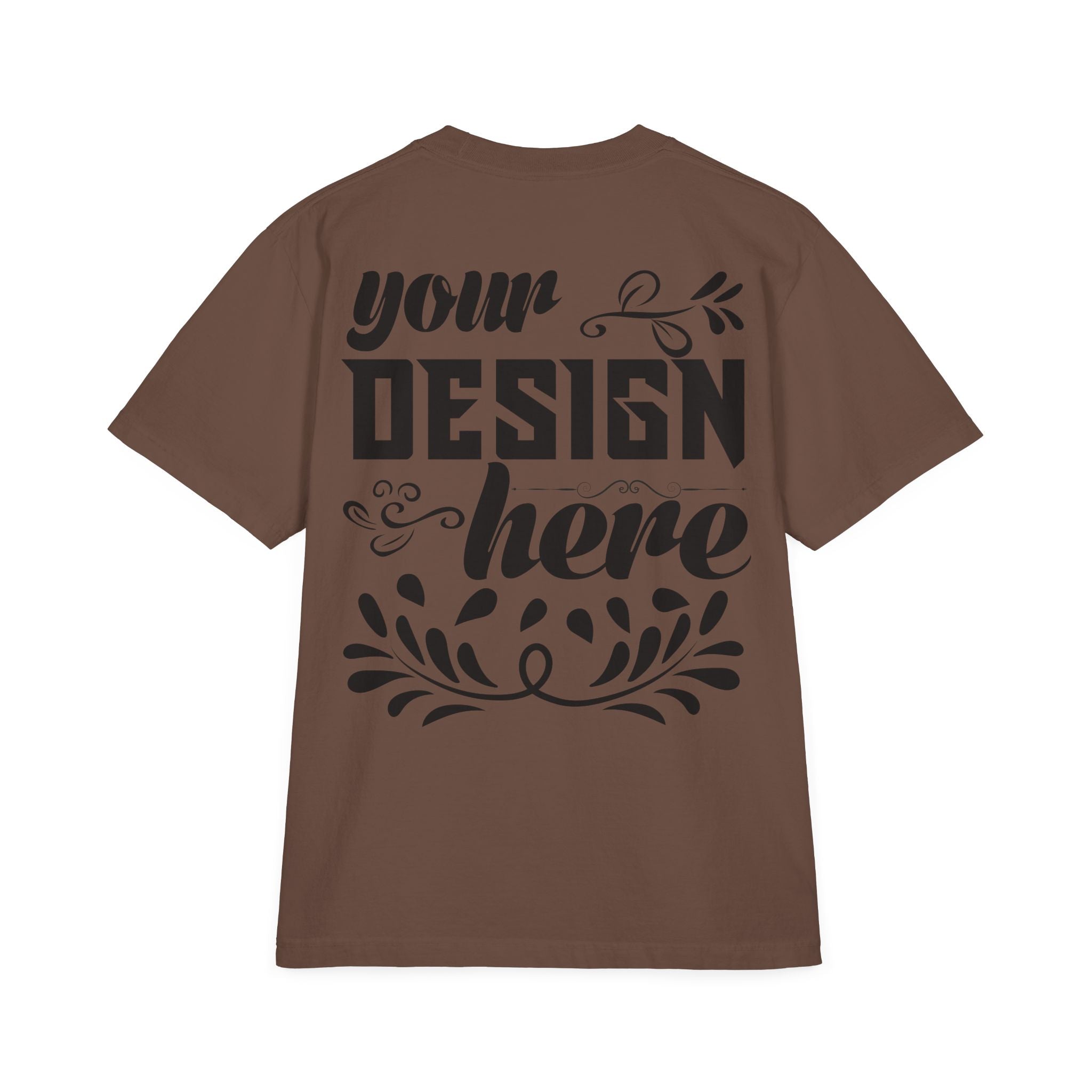 Customizable Shaka Wear SHGDD Unisex Garment Dyed Drop Shoulder T-Shirt