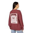 Customizable Hanes GDH400 Unisex Garment Dyed Crewneck Sweatshirt