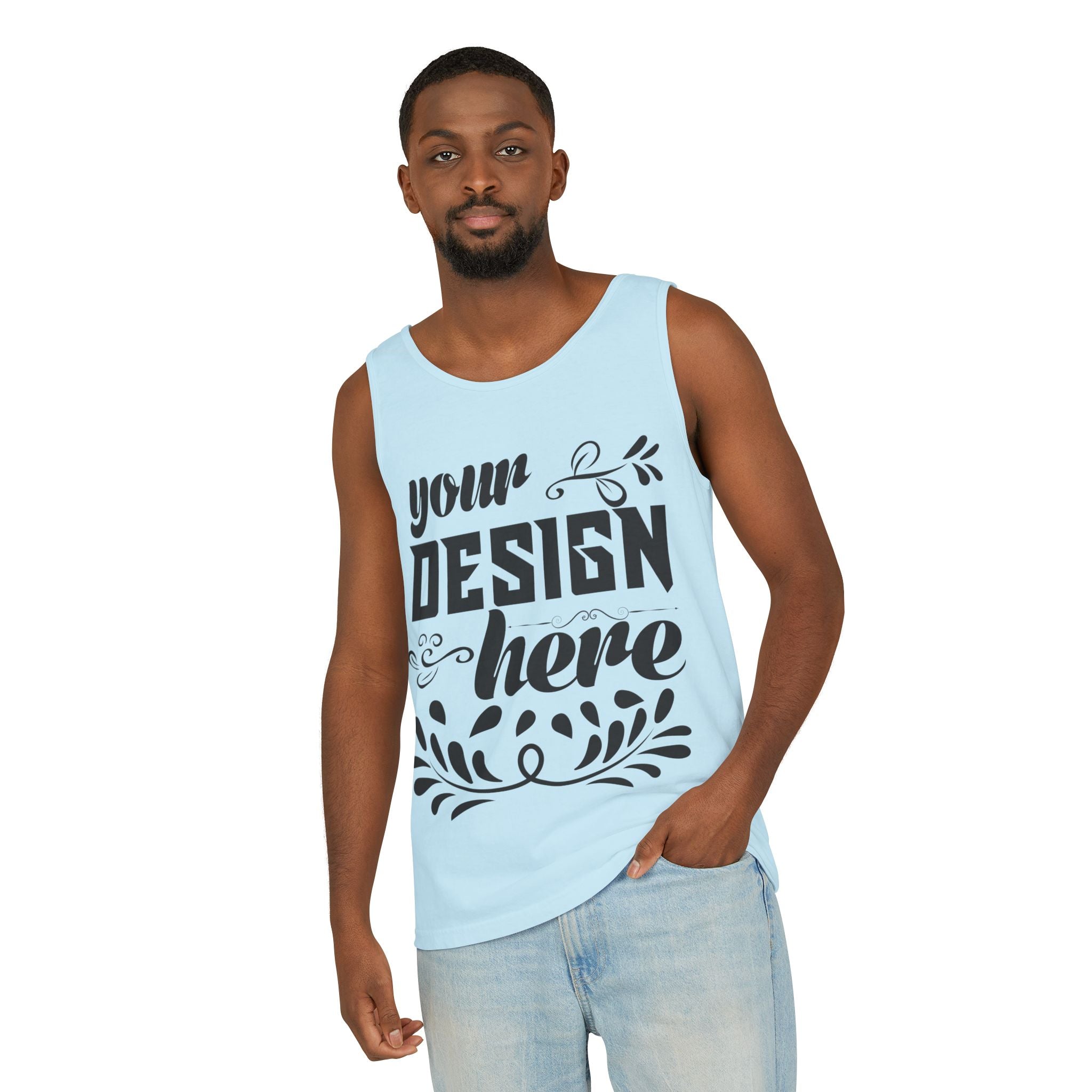 Customizable  Comfort Colors 9360  Unisex Garment Dyed Tank Top