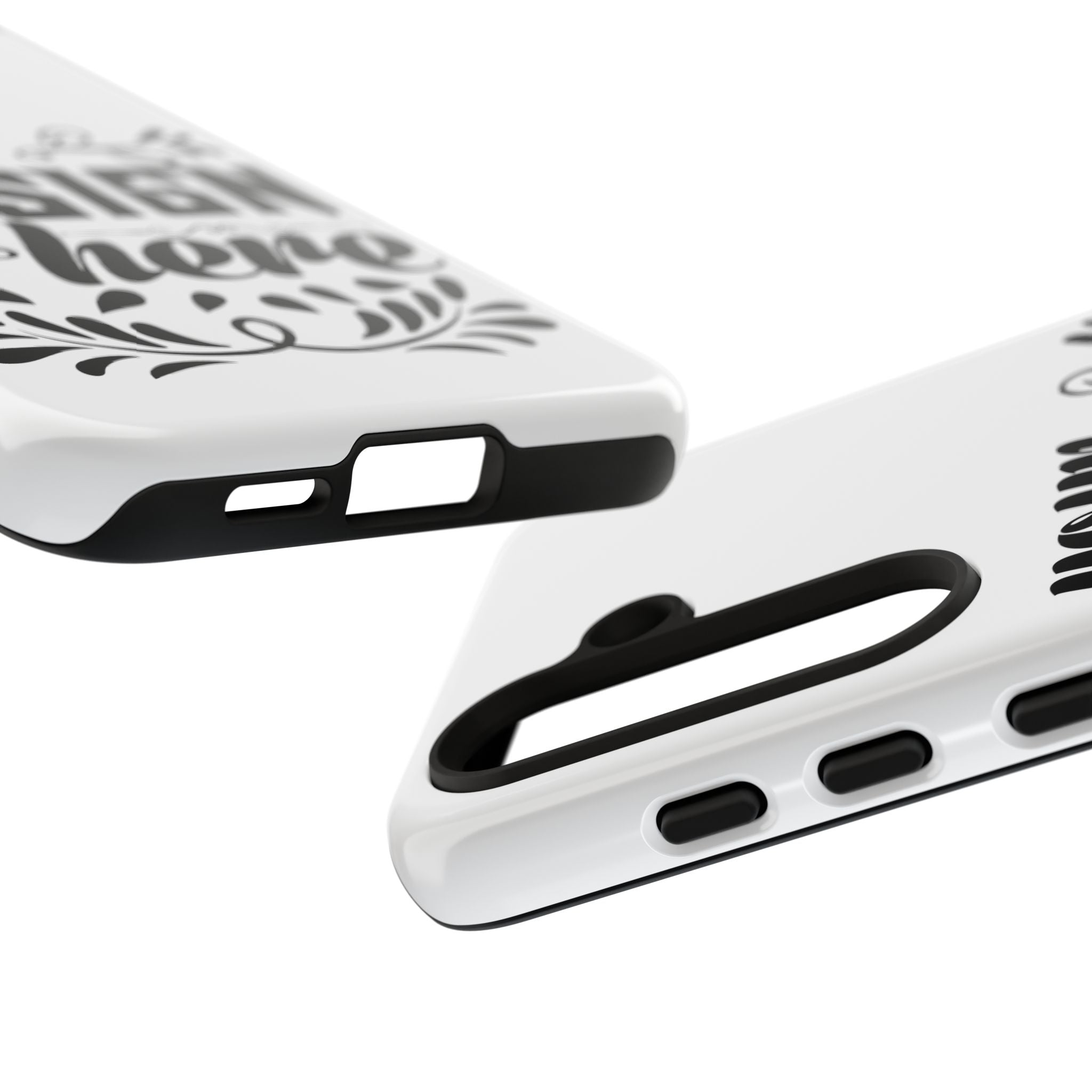 Customizable Tough Dual Layer Phone Case Polycarbonate TPU Liner Protective