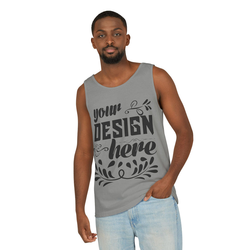 Customizable  Comfort Colors 9360  Unisex Garment Dyed Tank Top