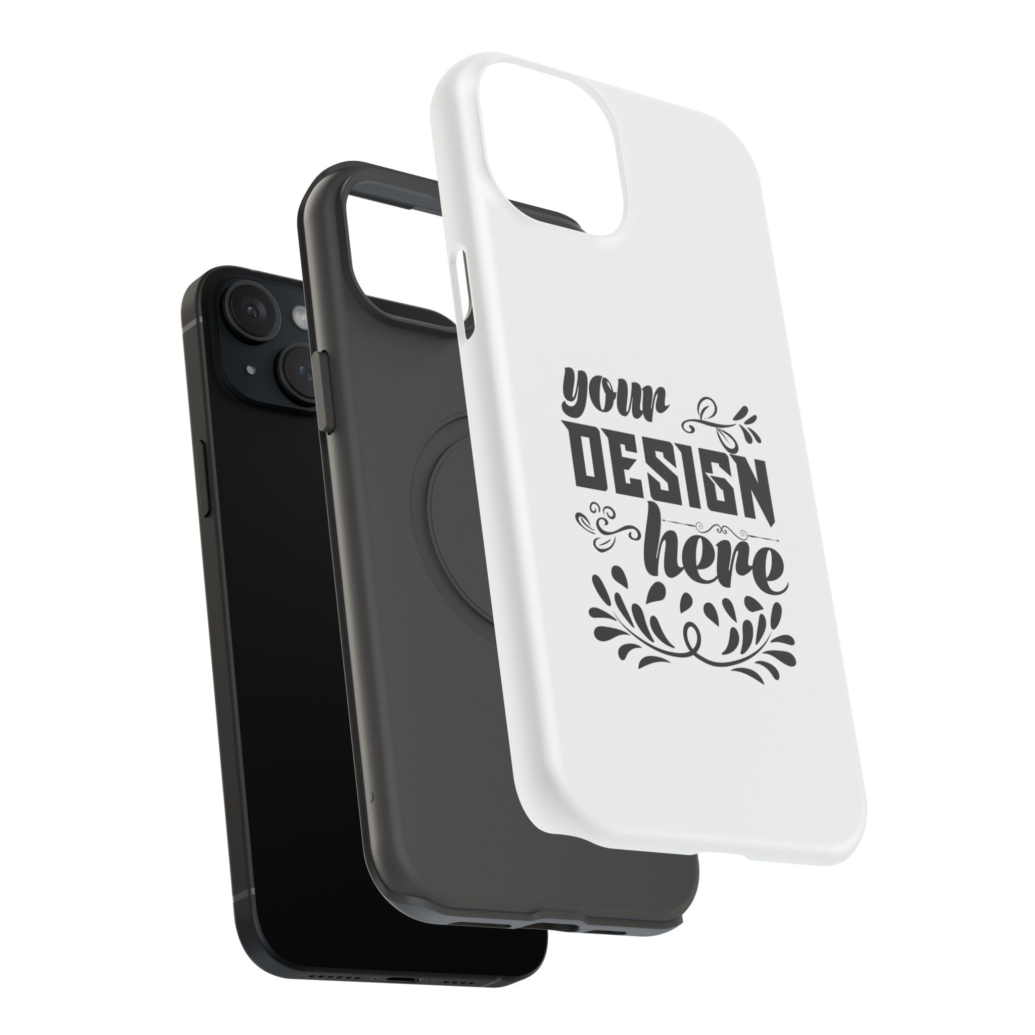 Customizable Impact Resistant Phone Case Dual Layer With Matte Or Glossy