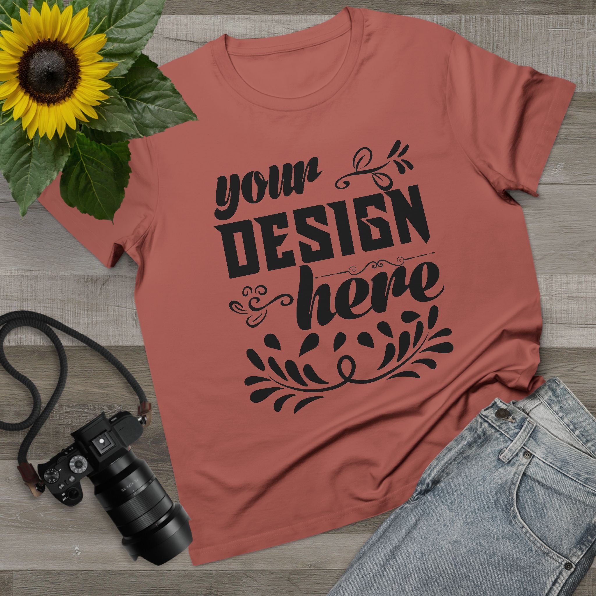 Customizable AS Colour 4001 Womens Maple Cotton T-Shirt