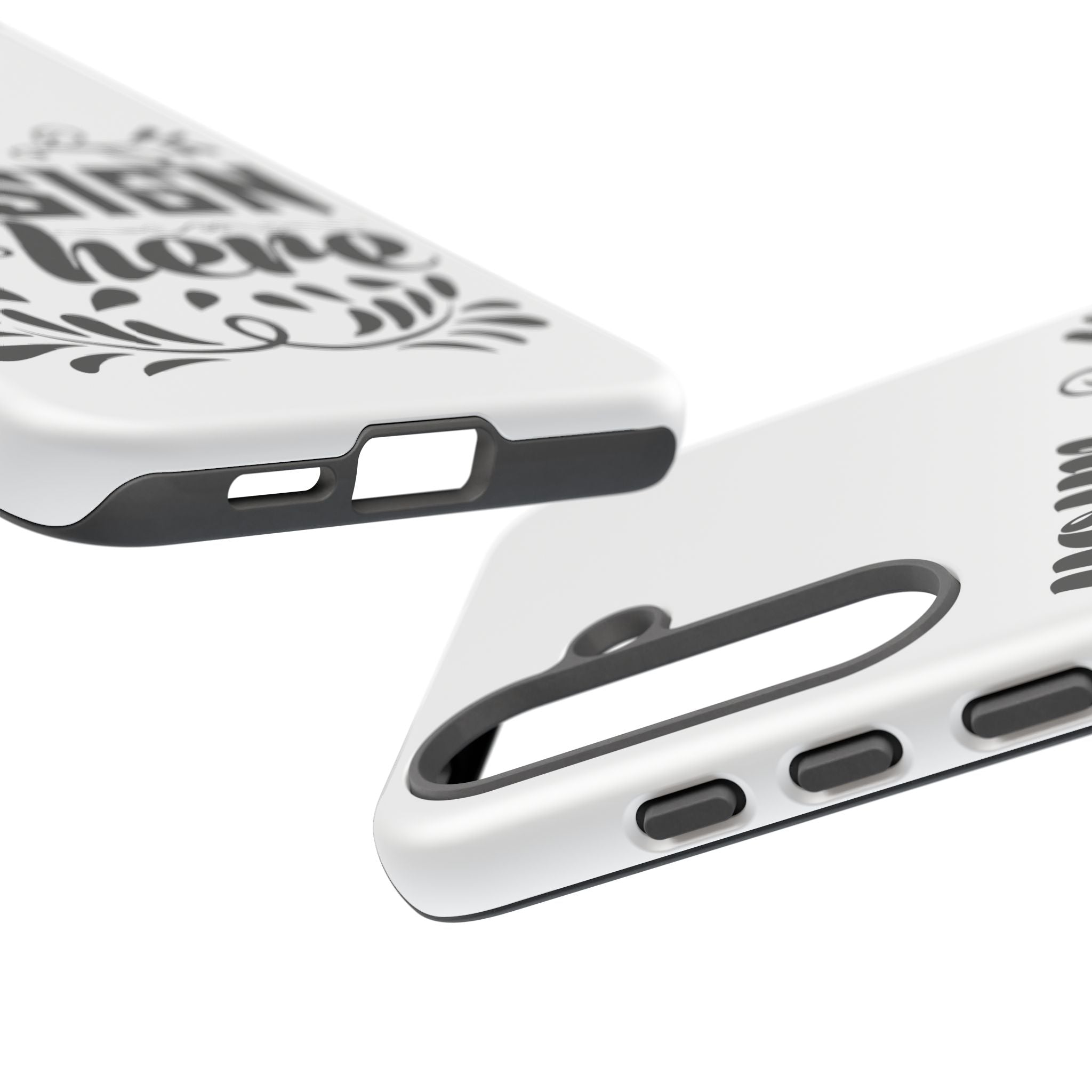 Customizable Tough Dual Layer Phone Case Polycarbonate TPU Liner Protective