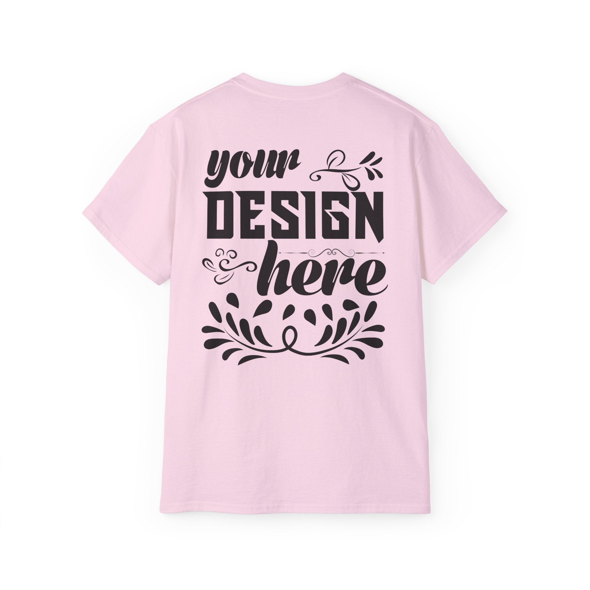 Customizable Gildan 2000 Unisex Ultra Cotton Crew Neck T-Shirt