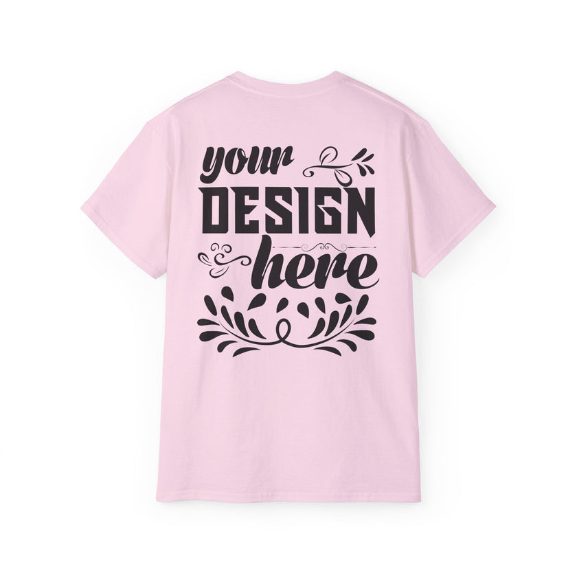 Customizable Gildan 2000 Unisex Ultra Cotton Crew Neck T-Shirt