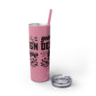 Customizable Maars 20oz Skinny Tumbler with Straw Stainless Steel