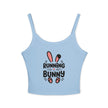 Bella+Canvas 1012 Spaghetti Strap Tank Top Running Bunny Graphic Print