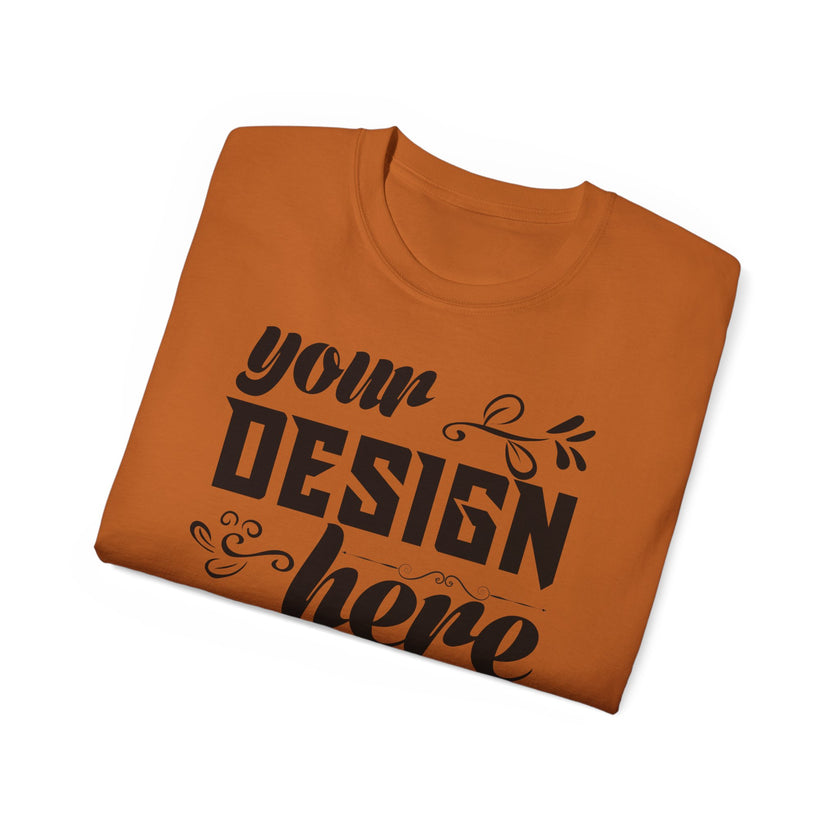 Customizable Gildan 2000 Unisex Ultra Cotton Crew Neck T-Shirt