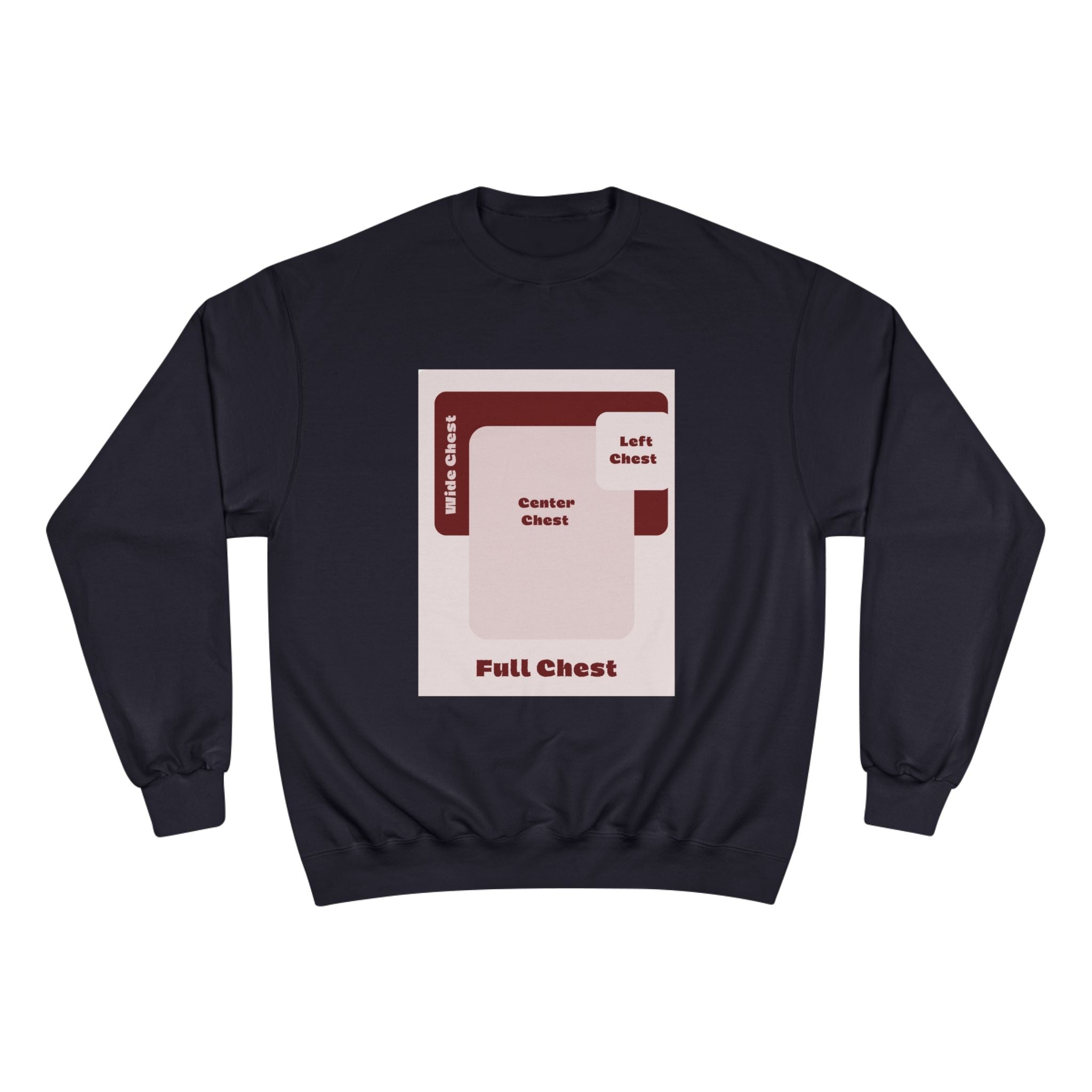 Customizable Champion S600 Crewneck Sweatshirt DTG Print