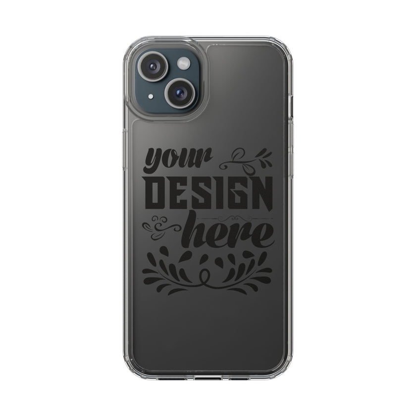 Customizable Clear Phone Case Slim Lightweight Scratch Resistant Protection
