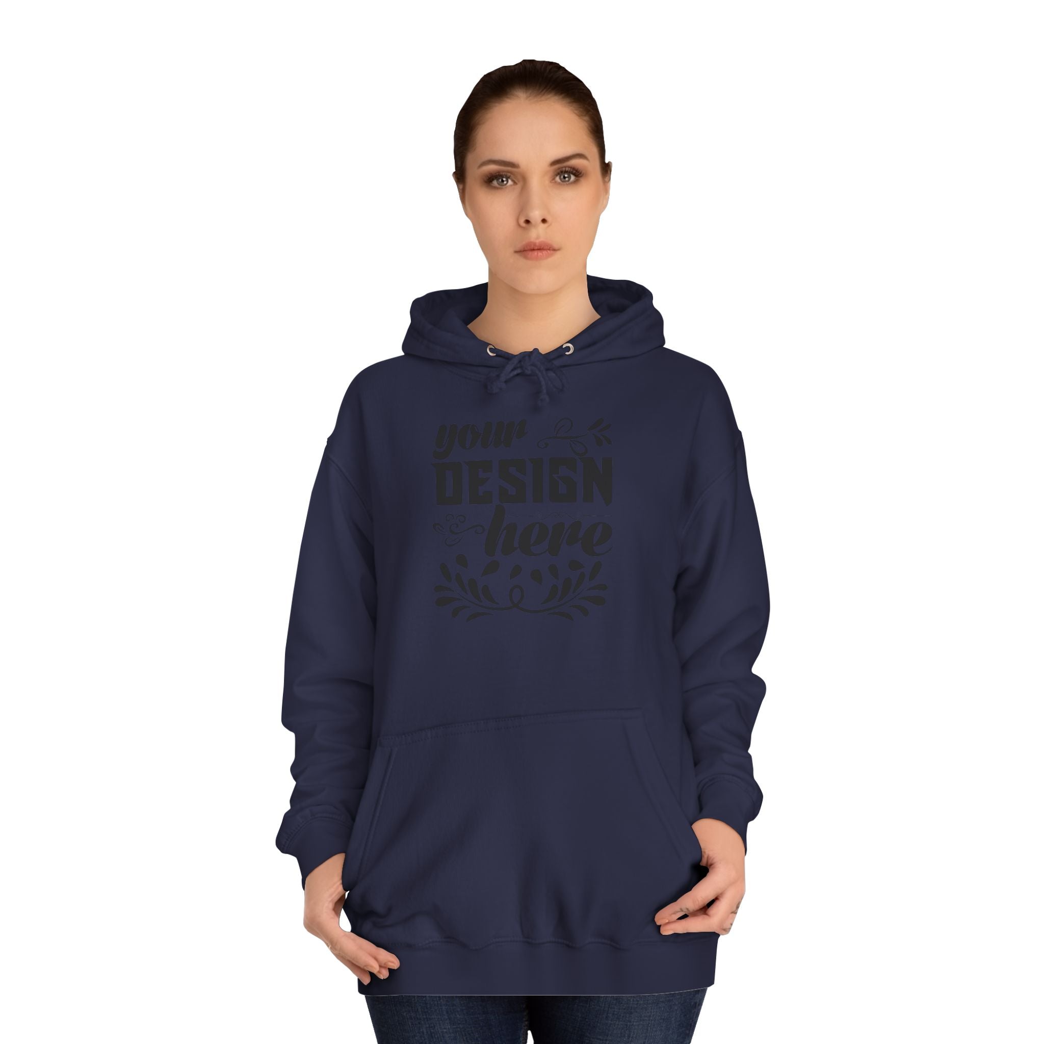 Customizable AWDis JH001 Unisex College Hoodie