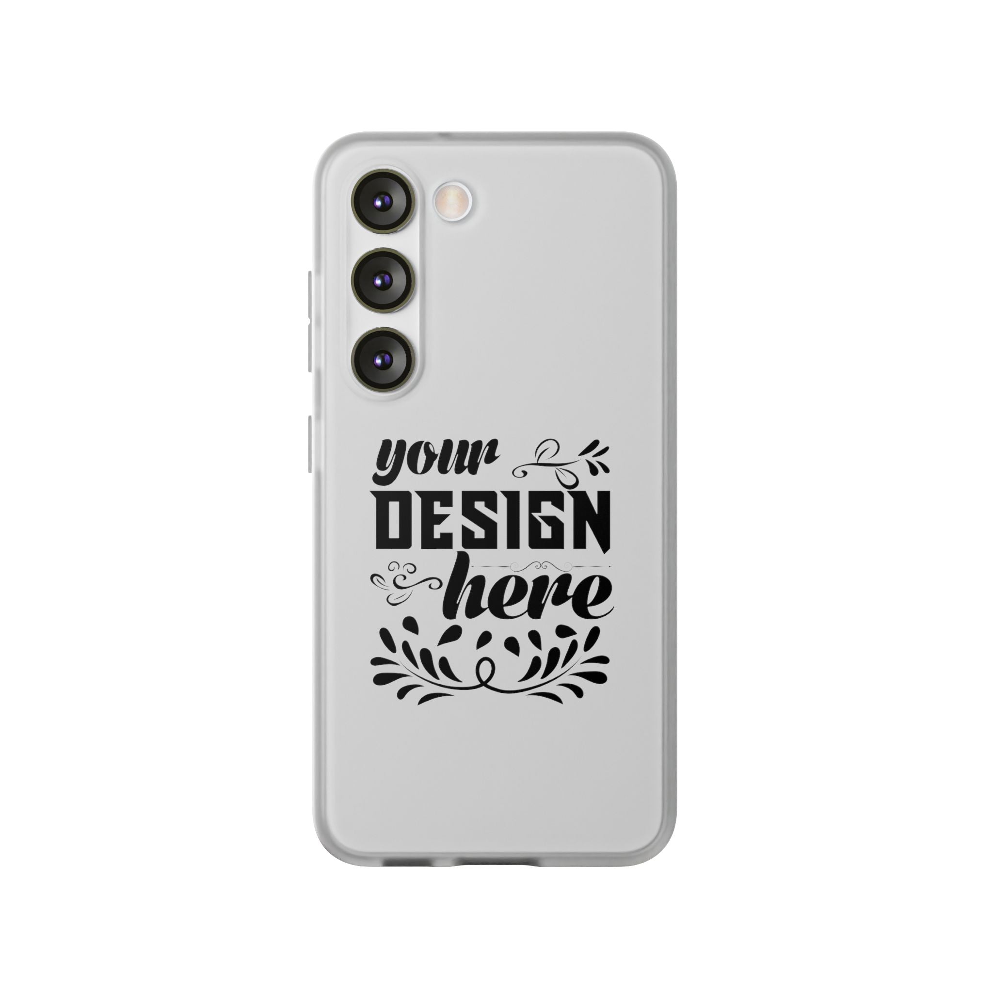 Customizable Flexi TPU Phone Case Slim Matte Protective Cover