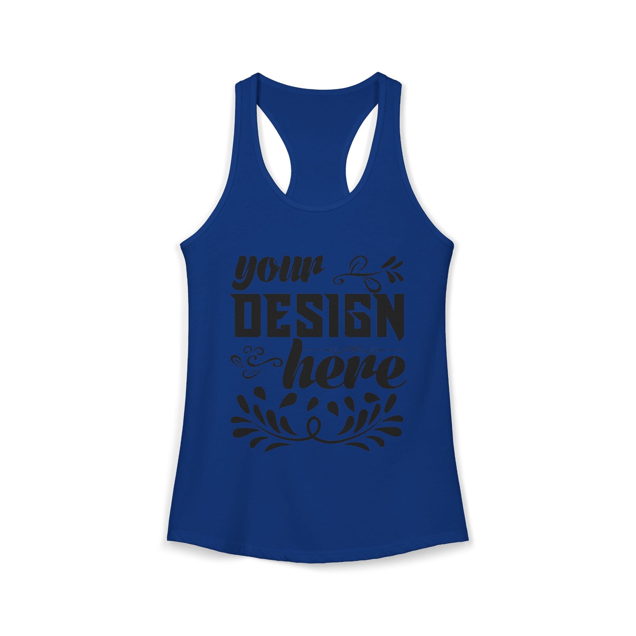 Customizable Next Level 1533 Womens Ideal Racerback Tank