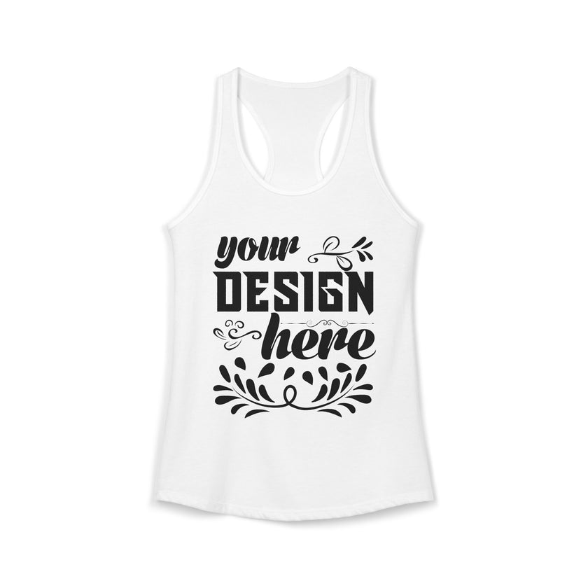 Customizable Next Level 1533 Womens Ideal Racerback Tank