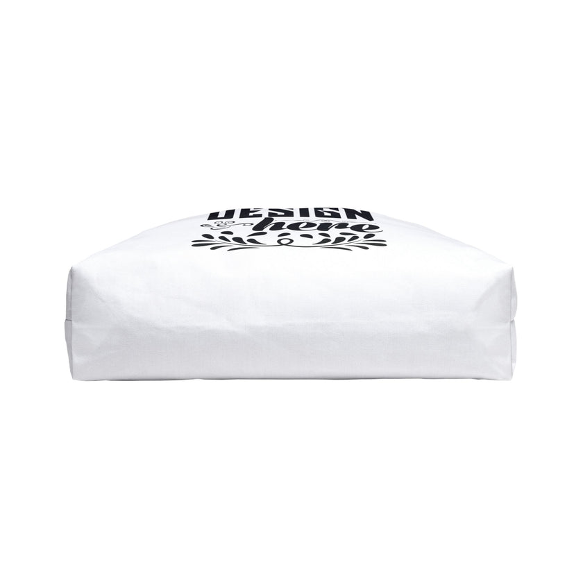 Customizable Spun Polyester Weekender Tote Bag With Lined Interior