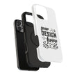 Customizable Impact Resistant Phone Case Dual Layer With Matte Or Glossy