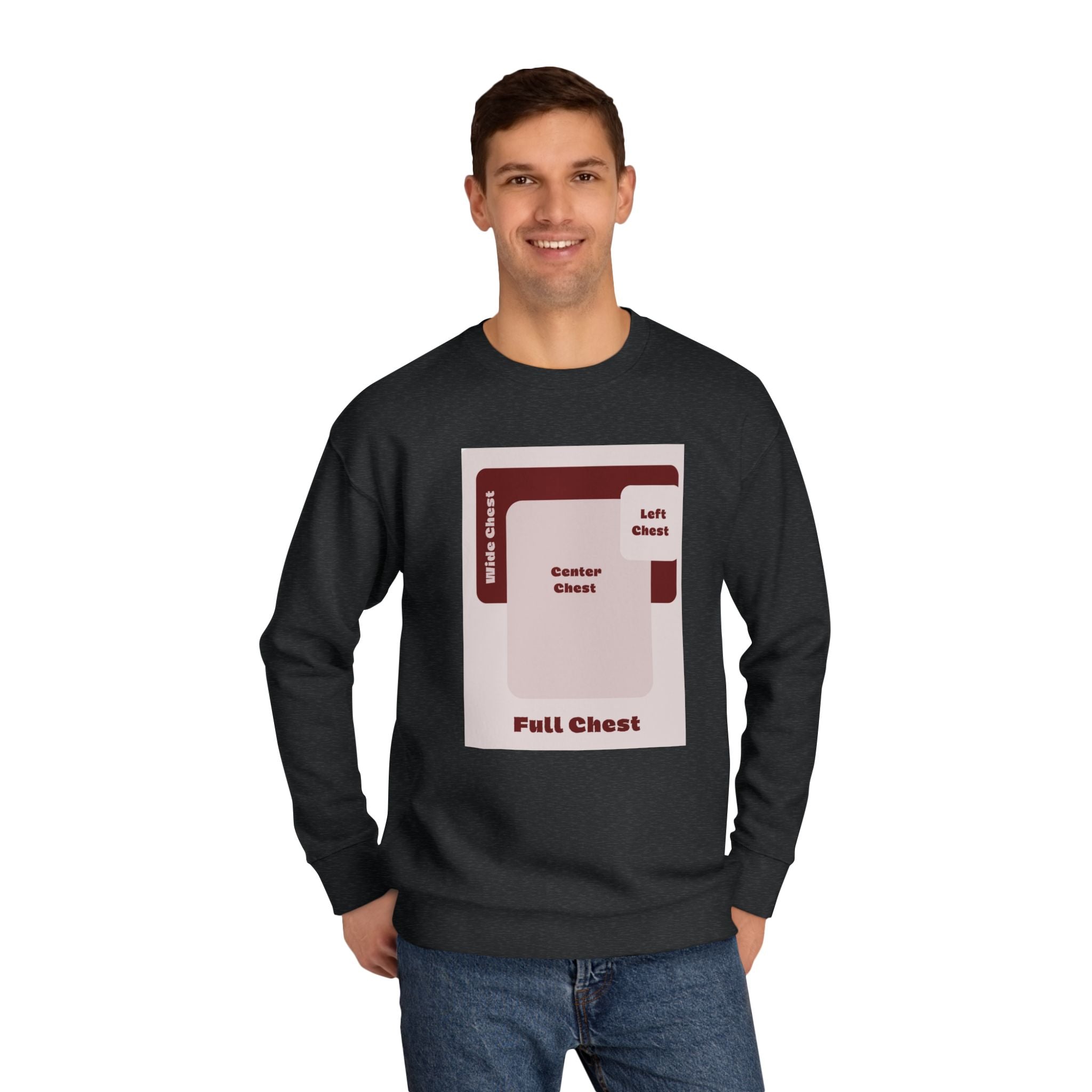 Customizable Cotton Heritage M2480 Unisex Crewneck Sweatshirt