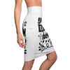Customizable Women’s Pencil Skirt AOP Stretch Mid Waist Fit Clean Silhouette