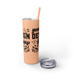 Customizable Maars 20oz Skinny Tumbler with Straw Stainless Steel