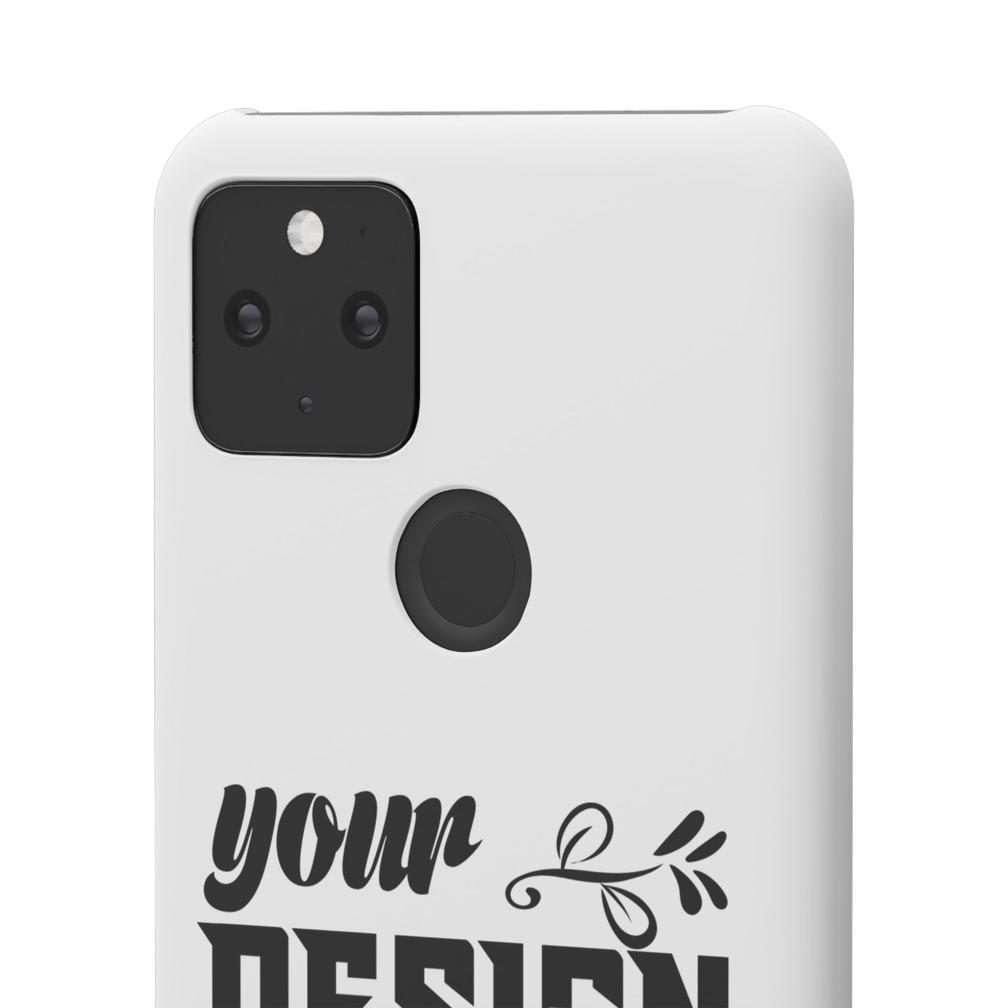 Customizable Snap Phone Case Slim Lightweight Polycarbonate Gloss Or Matte