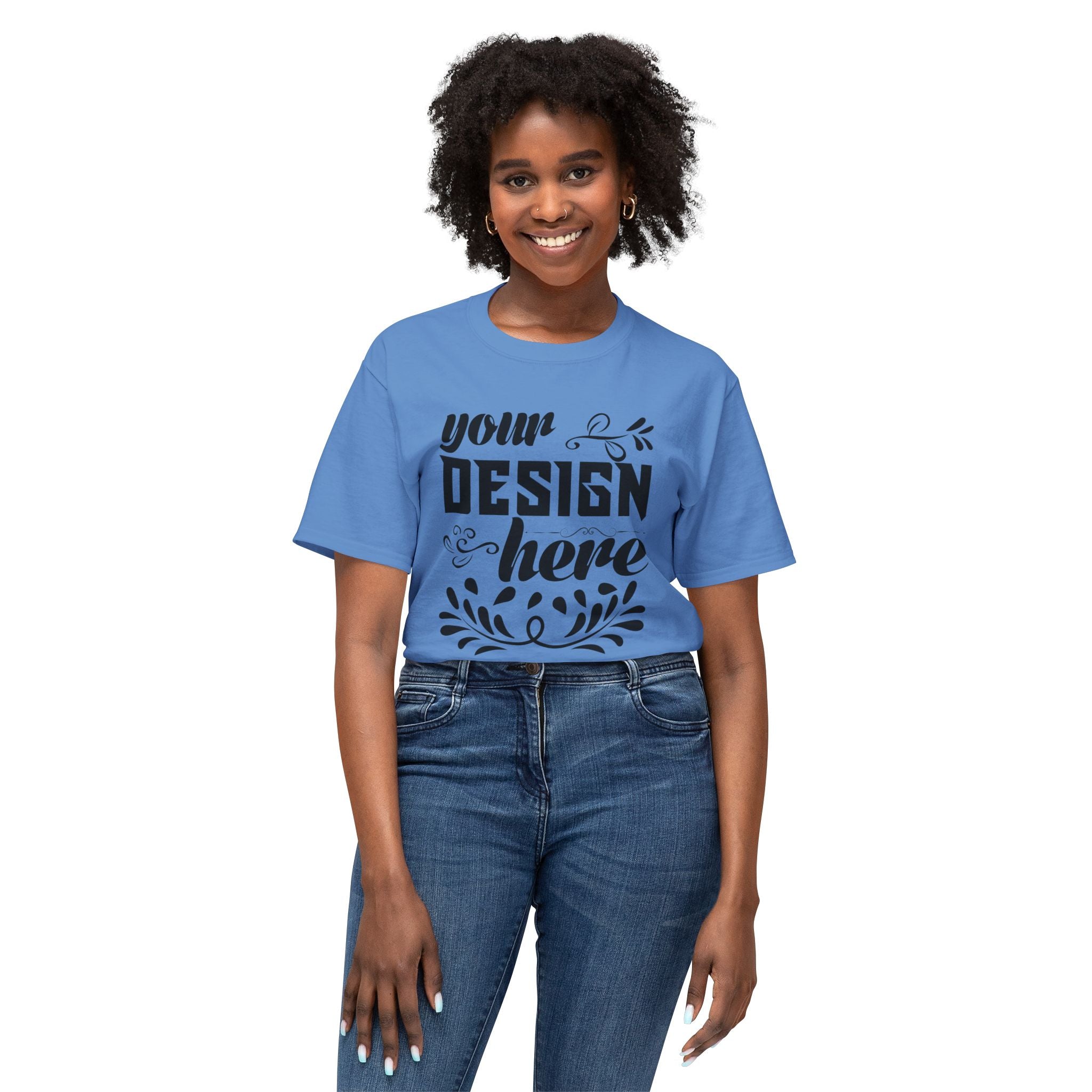 Customizable Fruit Of The Loom 3930R Unisex HD Cotton T-Shirt