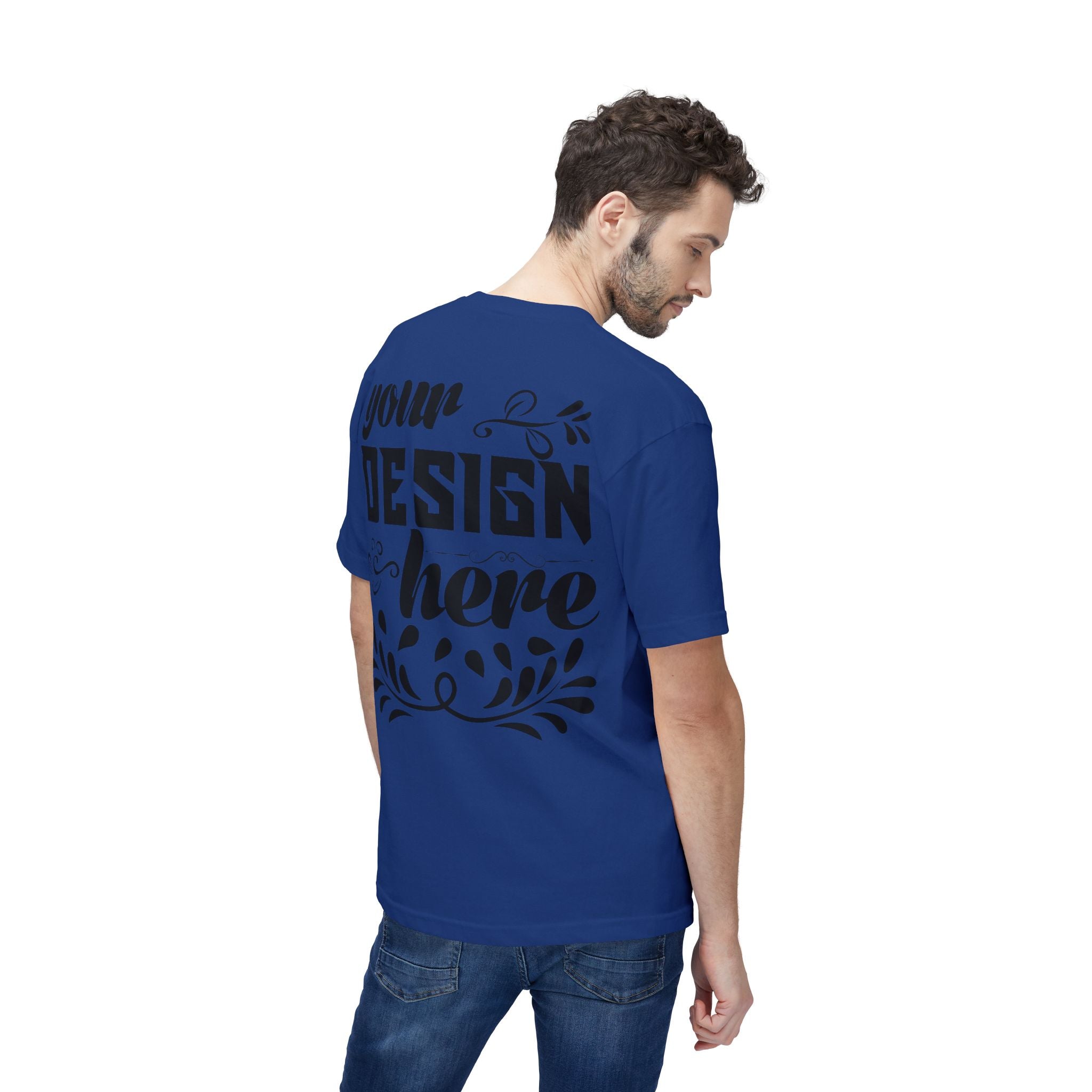 Customizable Bayside 5040 Unisex Midweight T-Shirt Made in US