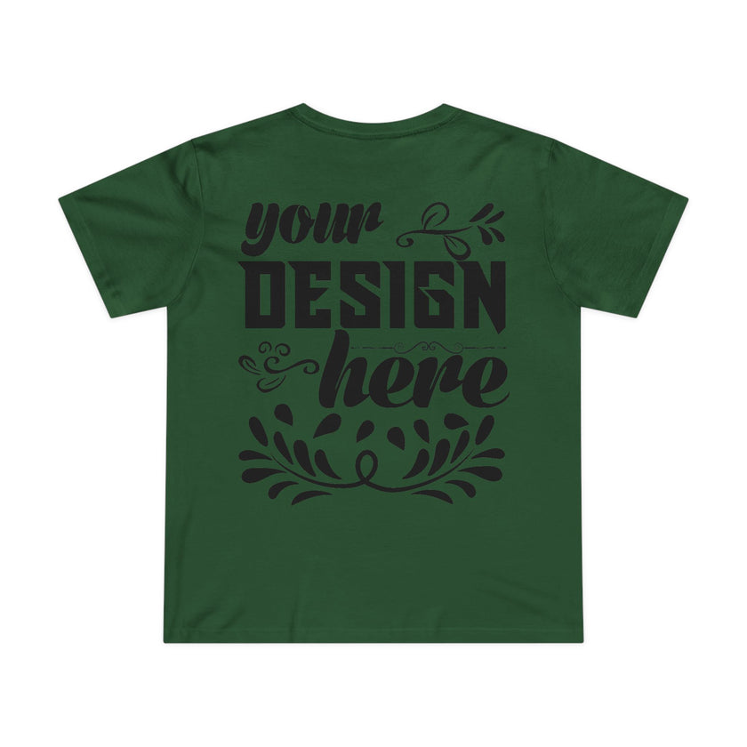 Customizable AS Colour 4001 Womens Maple Cotton T-Shirt